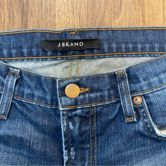 Women’s J brand skinny denim distressed Aidan jeans size 26 (2) - Picture 3 of 6